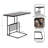 Living Room C-Table with Folding Tabletop