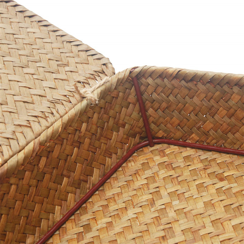 Highland Dunes Wicker Decorative Bin