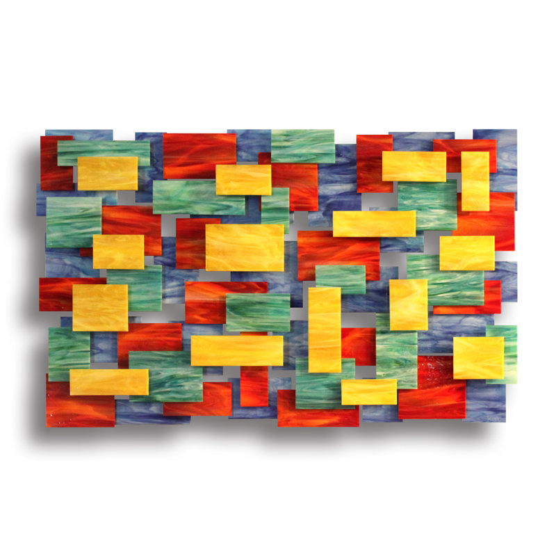 Four Seasons Handmade Wall Decor, 36" H x 53.5" W x 3.75" D