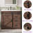 36" Farmhouse Single Sink Bathroom Vanity, Brown-563594276-559235711