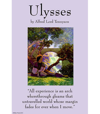 « ulysses » par alfred lord tennyson, impression