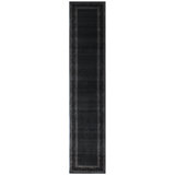 Hand-Knotted High-Quality Black Area Rug