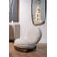 Fauteuil d'appoint rembourré Glada