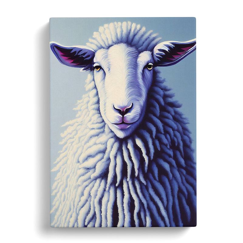 Sheep Vol.6 - Wrapped Canvas, 50cm H x 35cm W x 3cm D