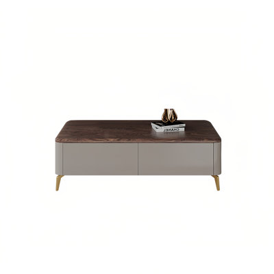 Rectangular storage coffee table