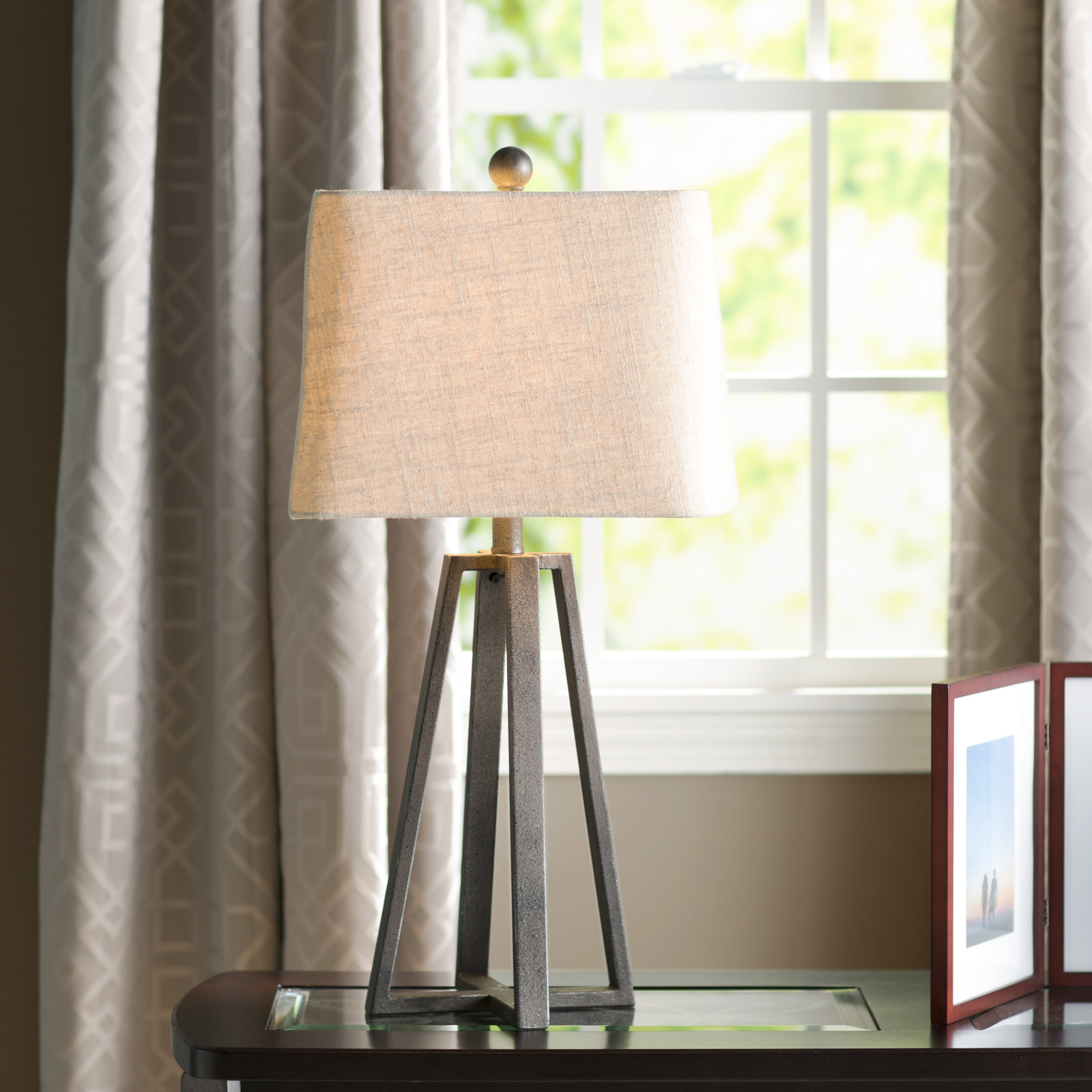 Dunaway Metal Tripod Lamp