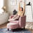 Torrence Upholstered Barrel Chair with Ottoman-921260271-921260268