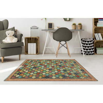 Durime One-of-a-Kind 3'10" X 5'10" 2022 Wool Area Rug