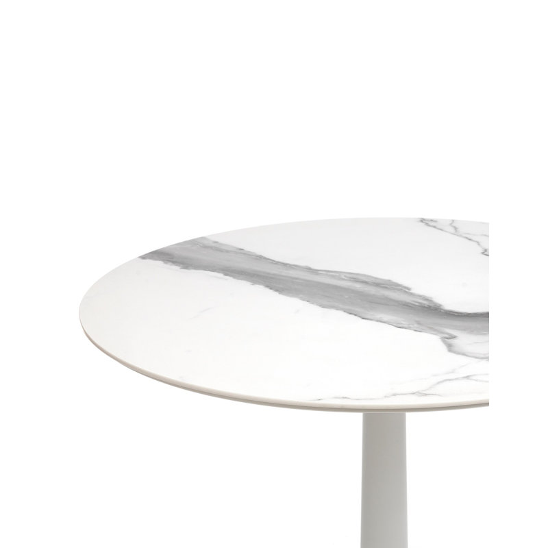 Multiplo Stone Coffee Table, White Marble