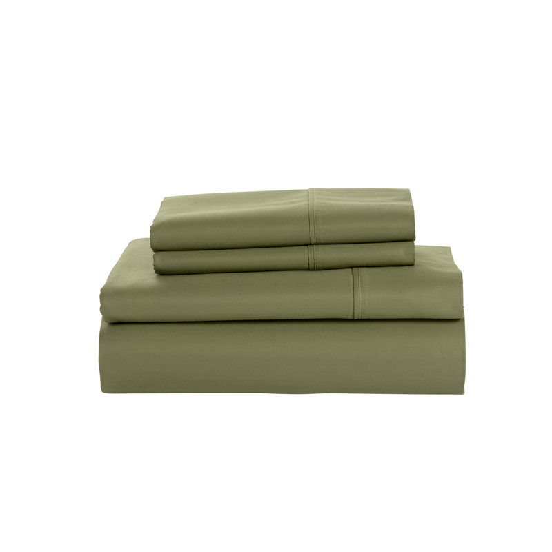 Ensemble de draps supérieur en mélange de coton infroissable à densité de tissage 1200 fils Superior, ISE