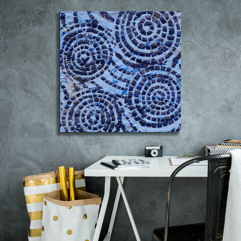 «Epest Graffiti» «Tempest 1» par Alicia Ludwig, art mural sur toile, H 26 po x l 26 po x P 1,5 po