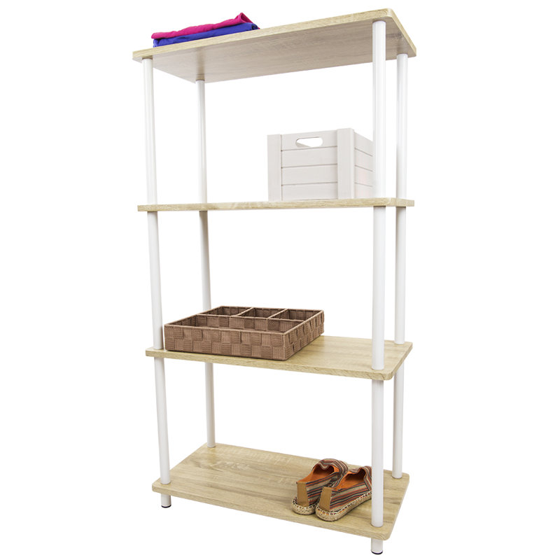 Bibliothèque étagère , (4 tablettes) H 43 po x l 24 po x P 12 po
