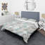 Ensemble de housse de couette Mid-Century Retro Foliage I-40702197
