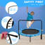 Trampoline pour enfants XTP002 assemblé Happy Expression extérieur et intérieur pour enfants de 3 à 7 ans