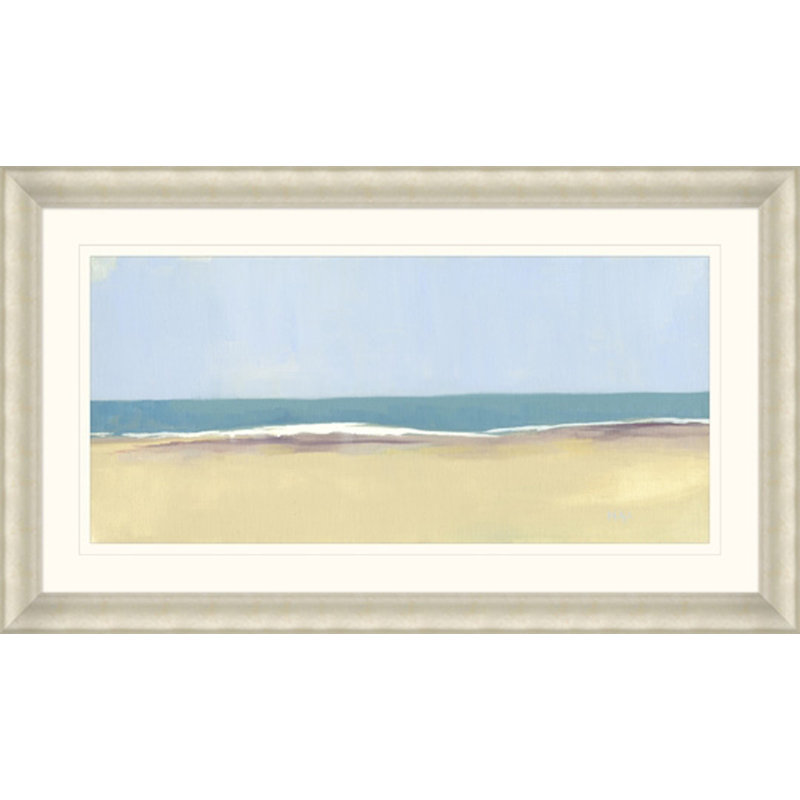 Tide Pools 2 - Peinture encadrée sur papier