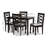 4 - Person Four Leg Dining Set-905990537