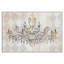 «Harlequin Chandelier - Floater Frame», reproduction d'art sur toile-46827944-46827945