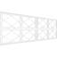 Panneau de lambris H 32 1/4 po x l 94 1/2 po x P 3/8 po