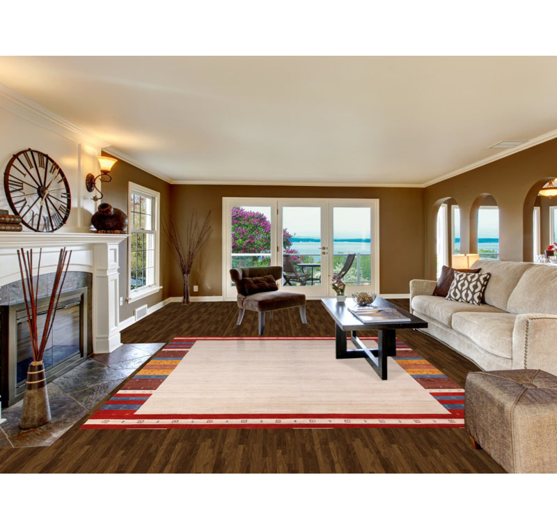 Handmade Gabbeh Indian Area Rug