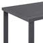 Elza 59'' Metal Outdoor Dining Table