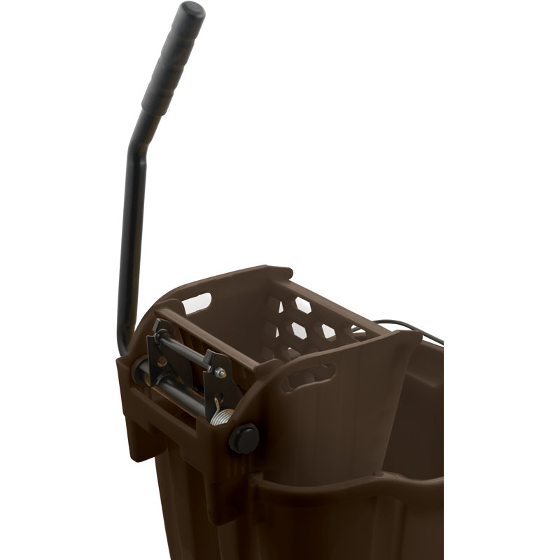 OmniFit Mop Bucket Set, Brown