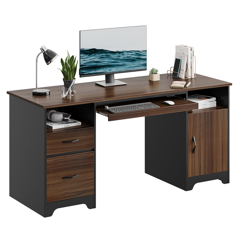 Computer Desk, Brown