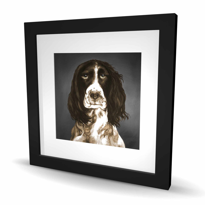 Brown English Springer Spaniel Framed Print | Home Decor