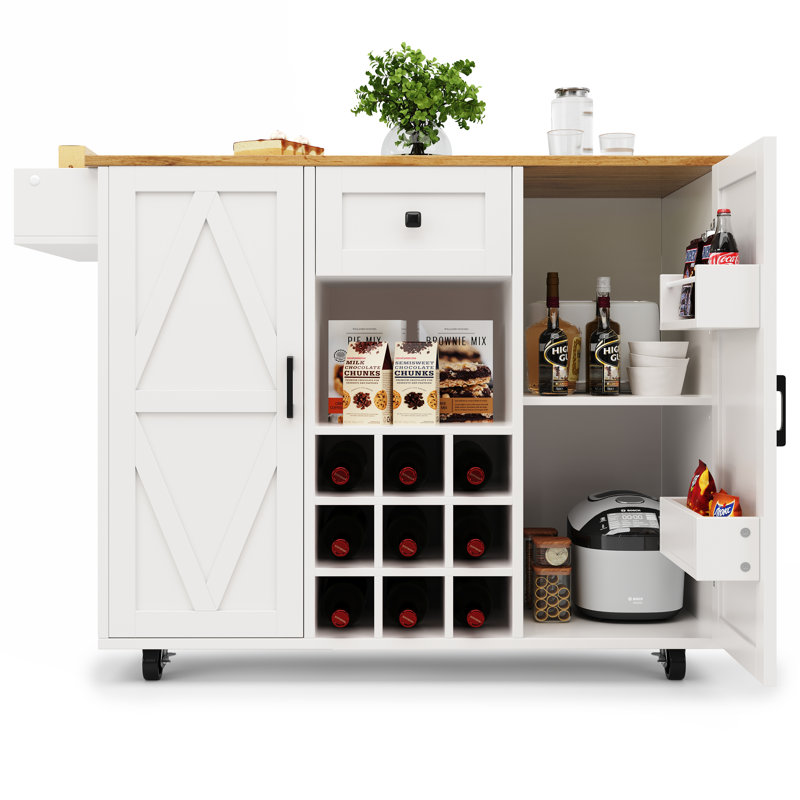 Wood Kitchen Island