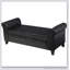 Banc de rangement rembourré OTTOMAN Polyvalence, application moderne, confort et durabilité, banc