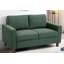Mid-Century Modern 2-Seater Loveseat Sofa, Upholstered Couch with High Density Foam Cushion-133705441
