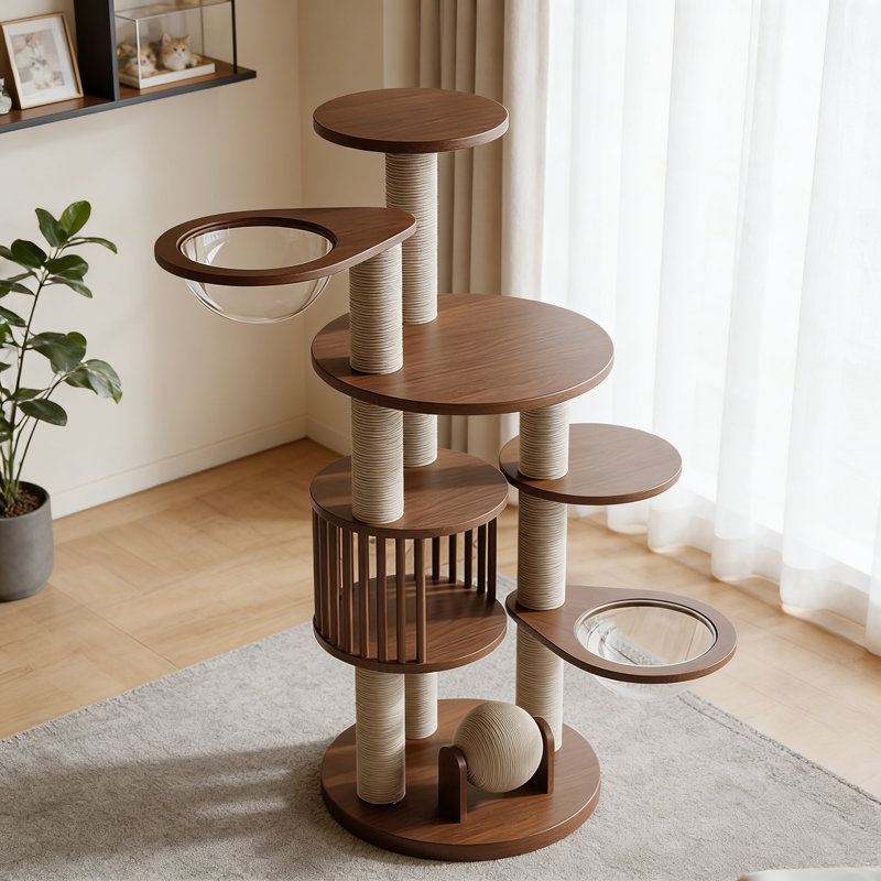 Simple Fashionable Multi-level Cat Climbing Frame
