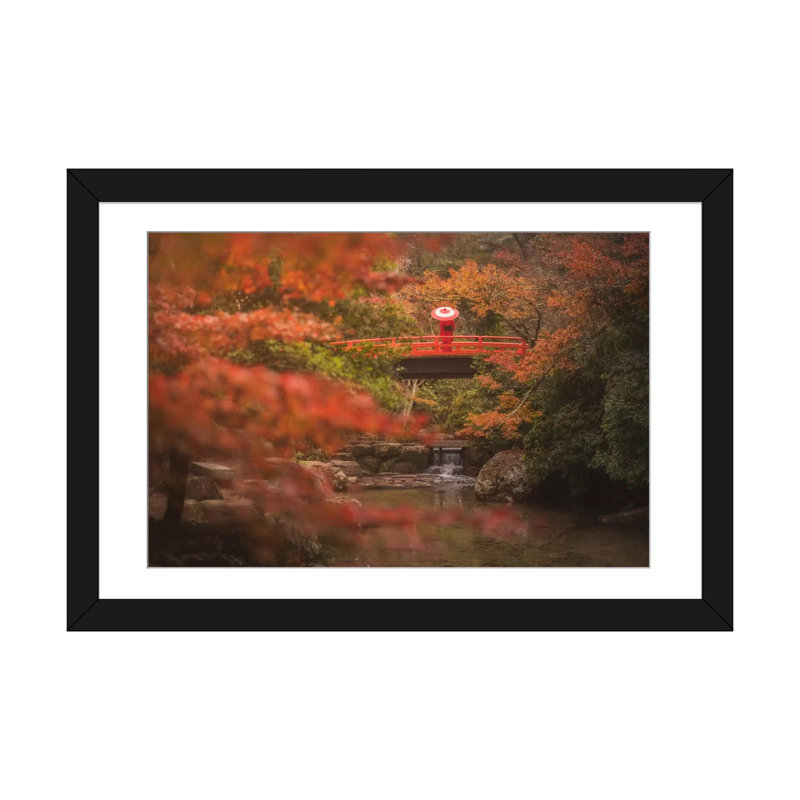 Reproduction de photo sur toile, H 24 po x l 32 po x P 1 po, Papier avec cadre noir, Blanc