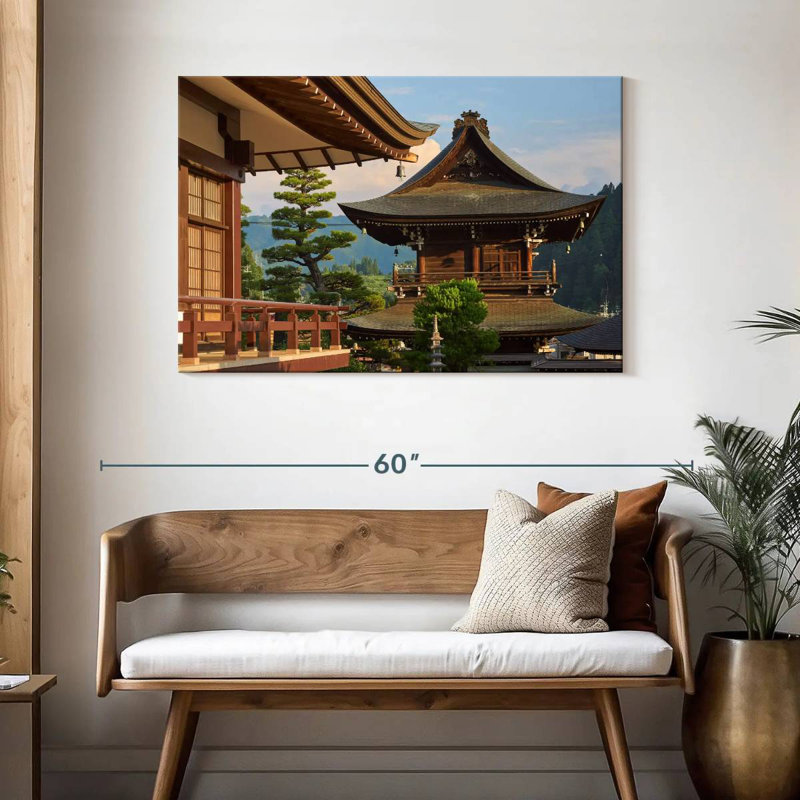 Lilie, temple de Takayama, H 30 po x l 45 po