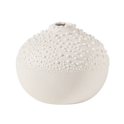 Pearl Stoneware Mini Vase - 2"