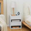 37cm W Particle Board / Chipboard Bedside Table-152589763
