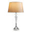 Wauregan 55cm Crystal Glass Chrome Table Lamp-106542948
