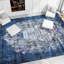 Hand Knotted Area Rug in Black/Blue/White/Gray-536648095