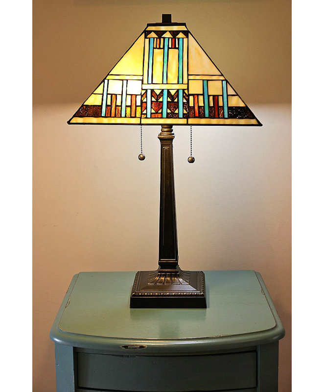 Lampe de table et prise de courant 23 po Savanella
