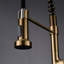 Commercial Kitchen Faucet With Pull Down Sprayer, Single Handle Single Lever Kitchen Sink Faucet