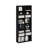 16-Shelf Multimedia Media Storage Tower Rack with Adjustable Shelves-1714862667