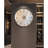 Golden White Seashell Metal Wall Clocks-110359709