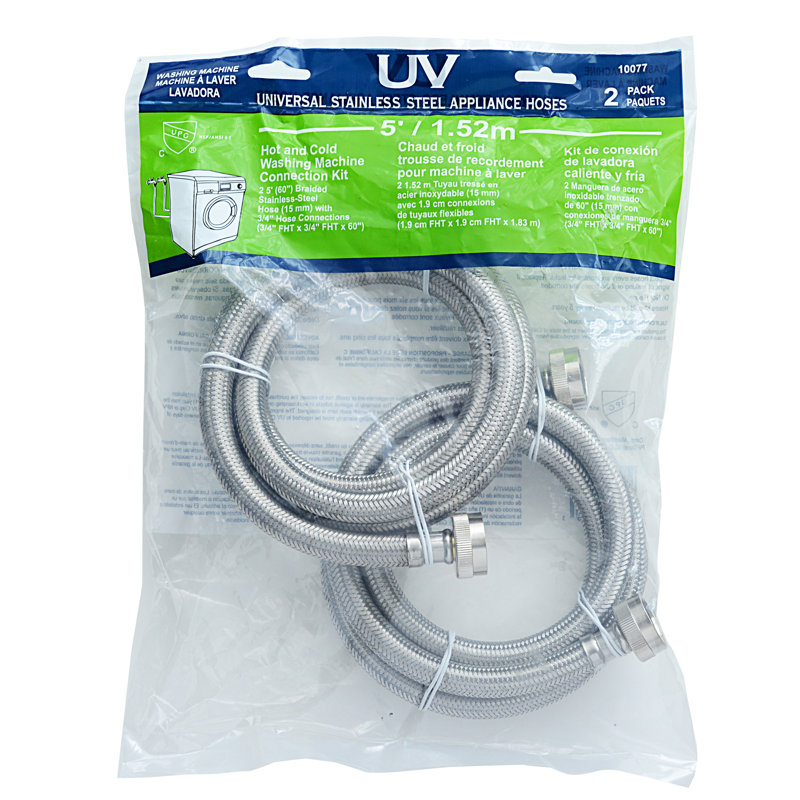Ensemble de connecteur pour machine à laver uv chaude et froide