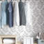 Papier peint adhésif Sprig Grey
