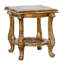 Luxor Glass End Table