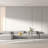 Jesamine 39'' Acrylic Cloud Shape Coffee Table, With 3 Bubble Legs, For Home Decor