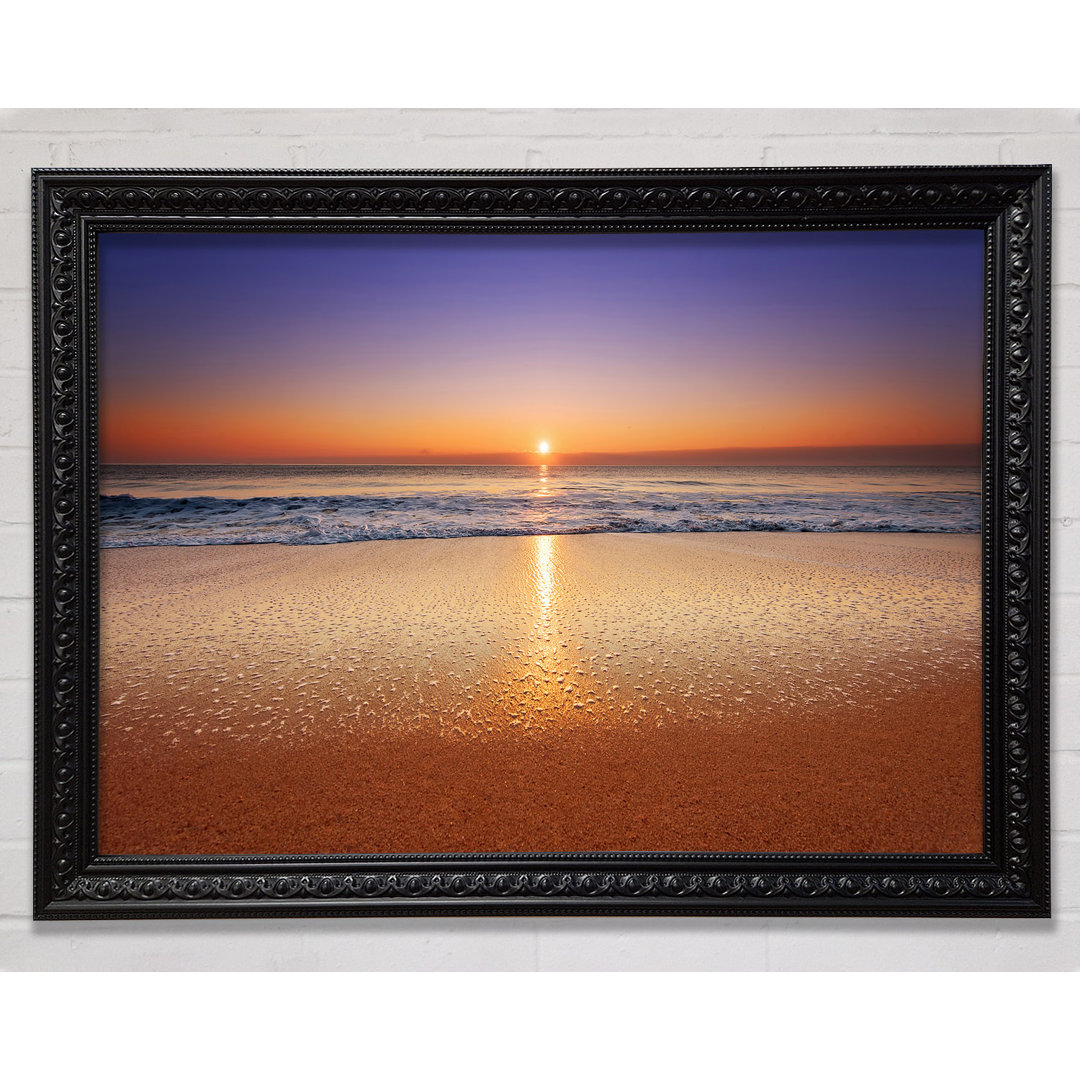 Distant Ocean Sunset - Einzelner Bilderrahmen Kunstdrucke