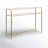 Allenhurst 45'' Glass Top Console Table