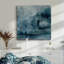 Toile tendue Amorpous Blue I-Premium Gallery - prête à être accrochée