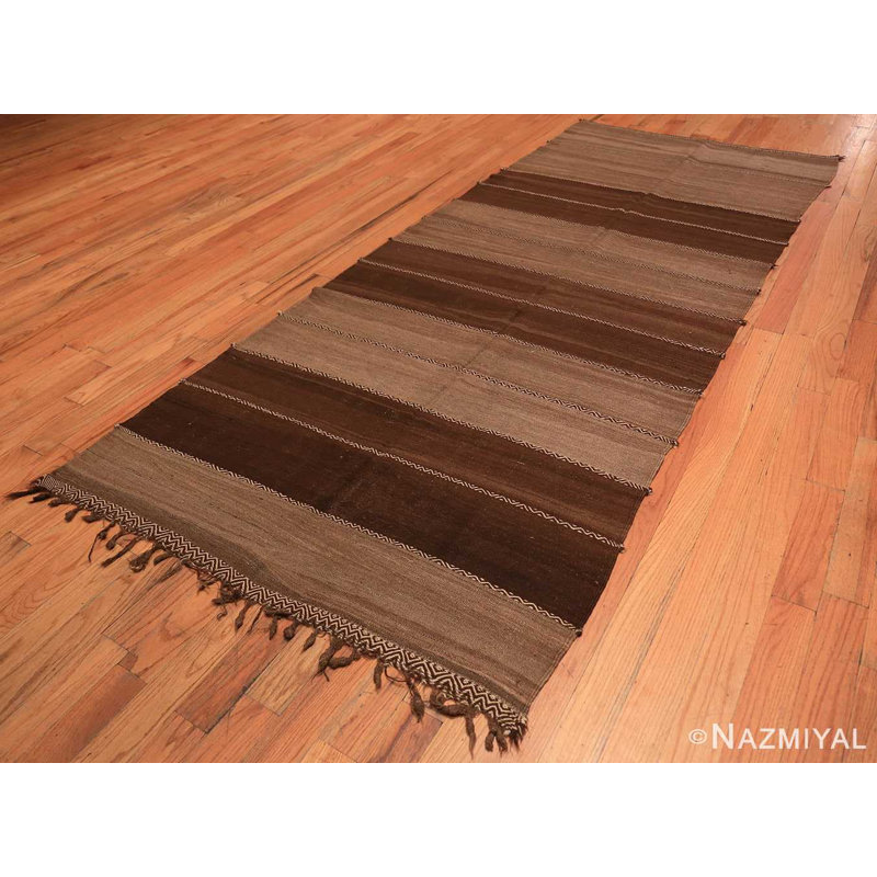 Moroccan One-of-a-Kind Runner 4'2" X 10'1" Flatweave Area Rug