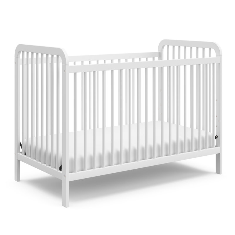 Lit de bébé convertible 3-en-1 Storkcraft Pasadena, Blanc, Lit à barreaux